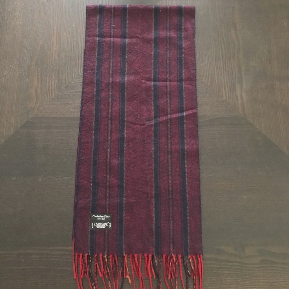 CHRISTIAN DIOR SCARF UNISEX - Picture 2 of 4